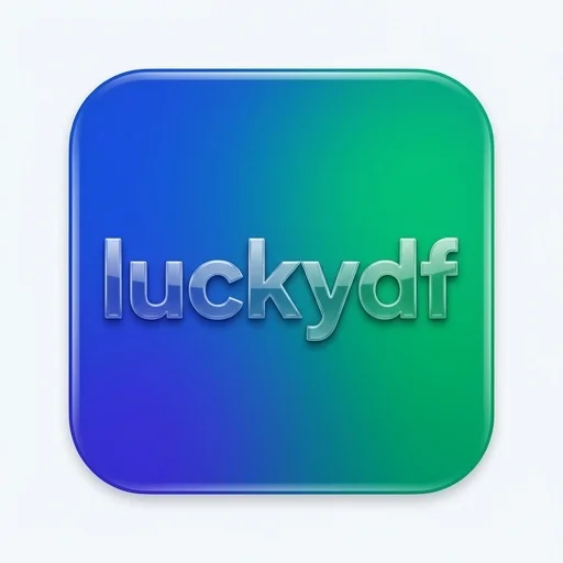 luckydf Logo - Resmi